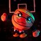 Bleacher Creatures Phoenix Suns 8" Kuricha Basketball Sitting Plush